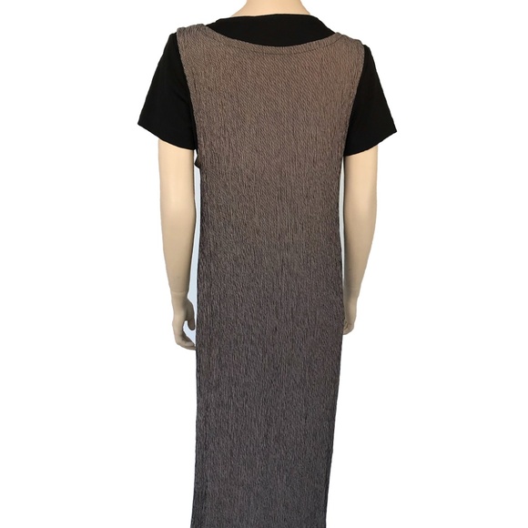 SOLD  Norton McNaughton Slinky Colorblock Dress Size PS - Picture 4 of 4